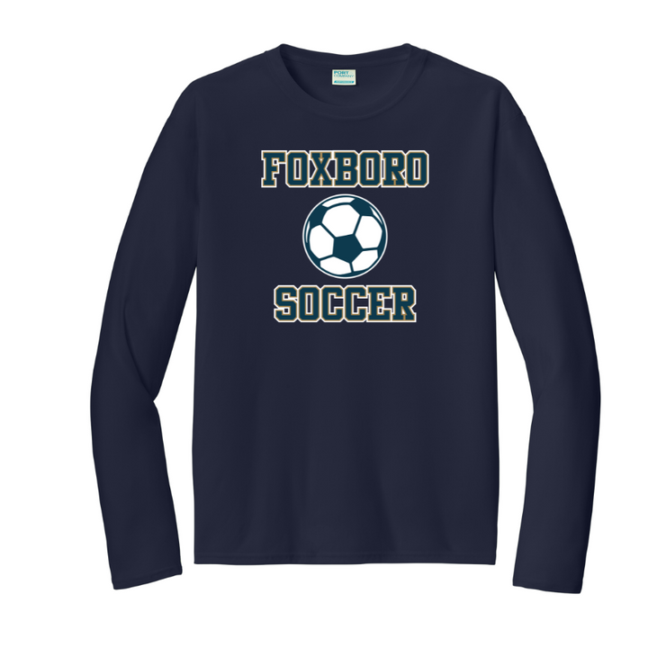 Camiseta de manga larga de alto rendimiento para adultos de Foxboro Youth Soccer (PC380LS)