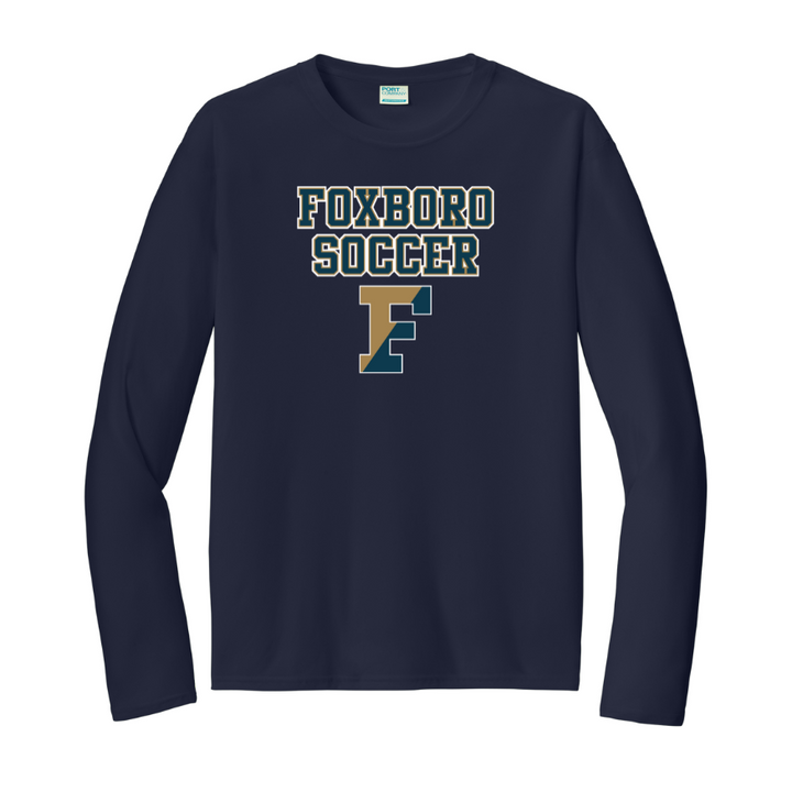 Camiseta de manga larga de alto rendimiento para adultos de Foxboro Youth Soccer (PC380LS)