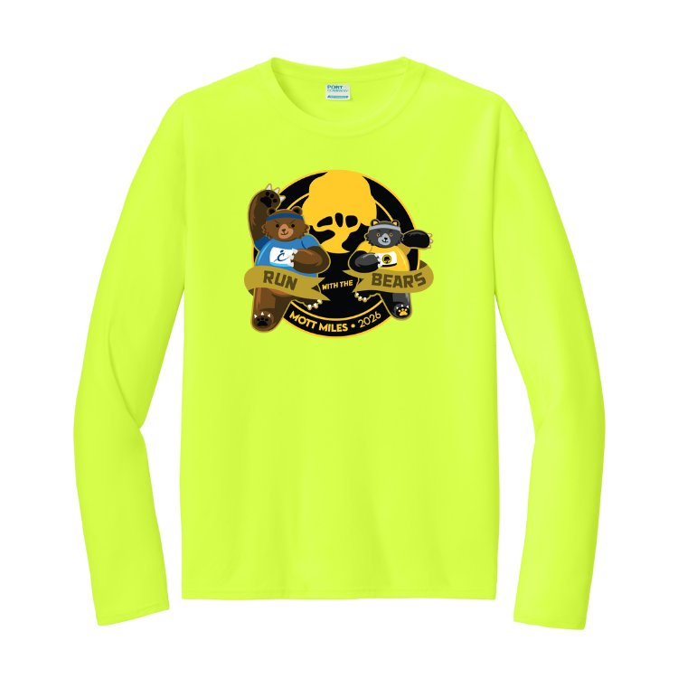 Crim Mott Miles 2026 - "Run In" Adult Unisex Long Sleeve Tee