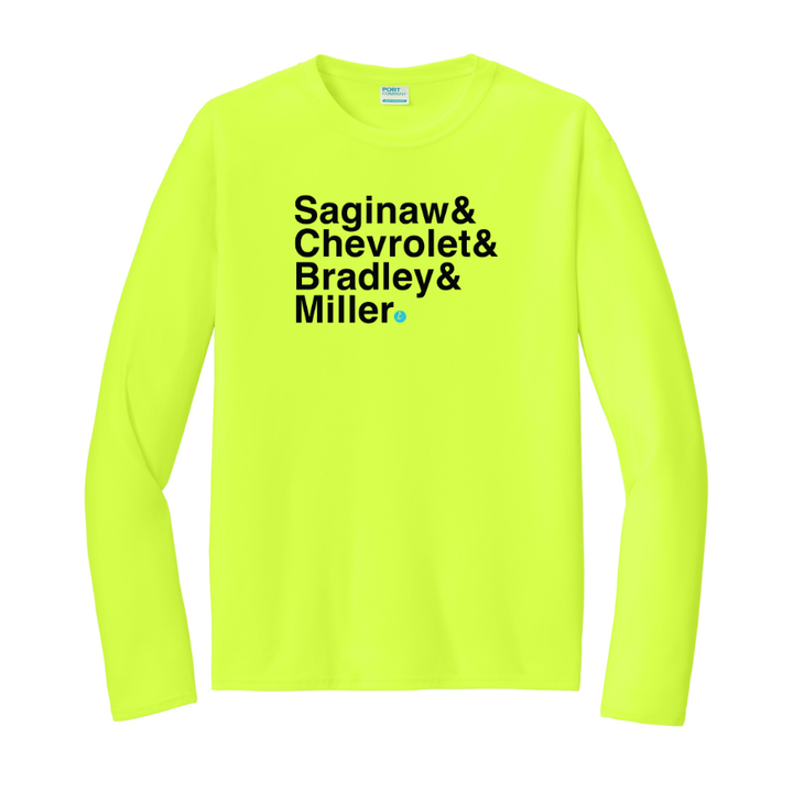 Crim Neighborhood Streets - Men's Performance Long Sleeve T-Shirt (PC380)