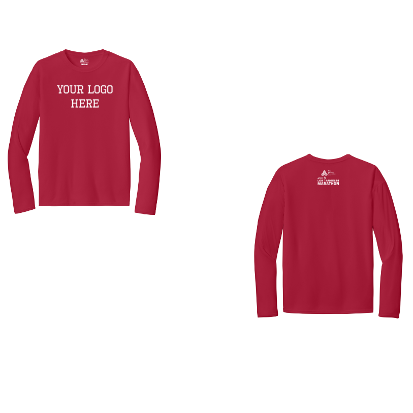 2026 Los Angeles Marathon Run Clubs - Adult Unisex Long Sleeve Performance Tee