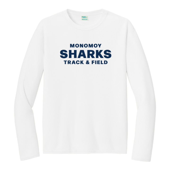 Camiseta deportiva de manga larga Monomoy Track and Field para hombre (PC380LS)