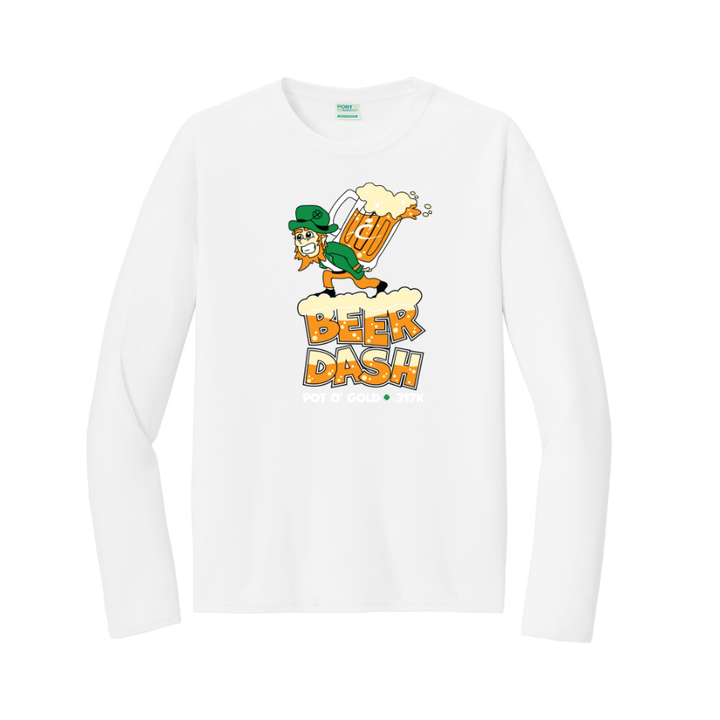 Crim Pot O' Gold 2026 - Camiseta unisex de manga larga para adultos "Run In"