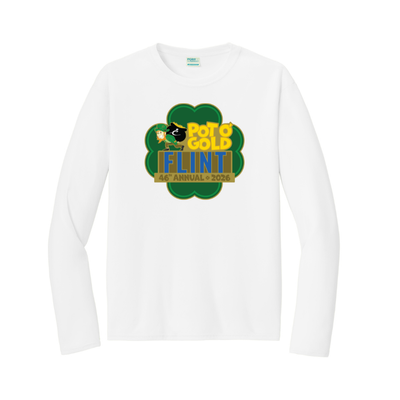 Crim Pot O' Gold 2026 - Camiseta unisex de manga larga para adultos "Run In"