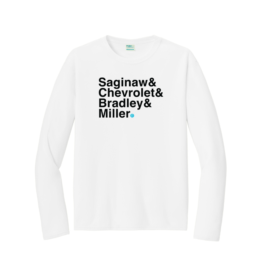 Crim Neighborhood Streets - Men's Performance Long Sleeve T-Shirt (PC380)