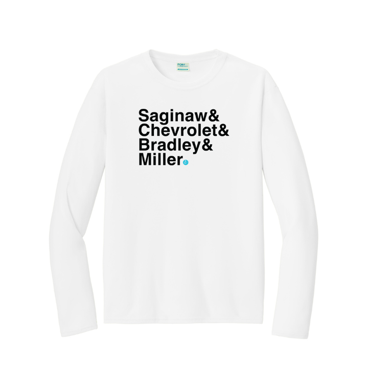 Crim Neighborhood Streets - Men's Performance Long Sleeve T-Shirt (PC380)