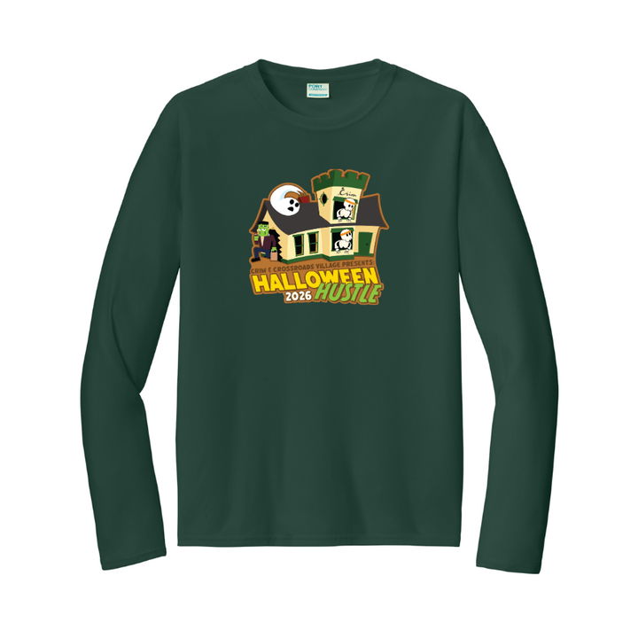 Halloween Hustle 2026 - Camiseta deportiva de manga larga para hombre (PC380LS)