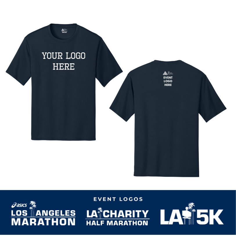2026 ASICS Los Angeles Marathon Nonprofits - Adult Unisex Performance Tee