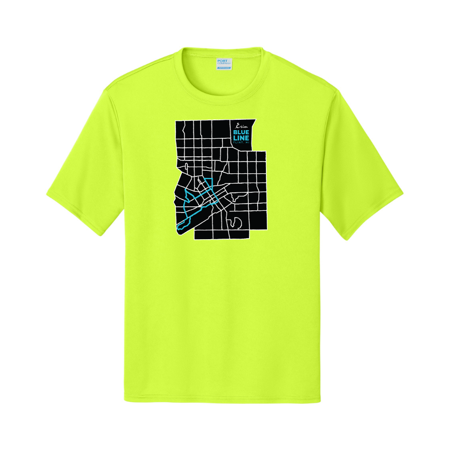 Crim Neighborhood Streets - Men's Performance T-Shirt (PC380)