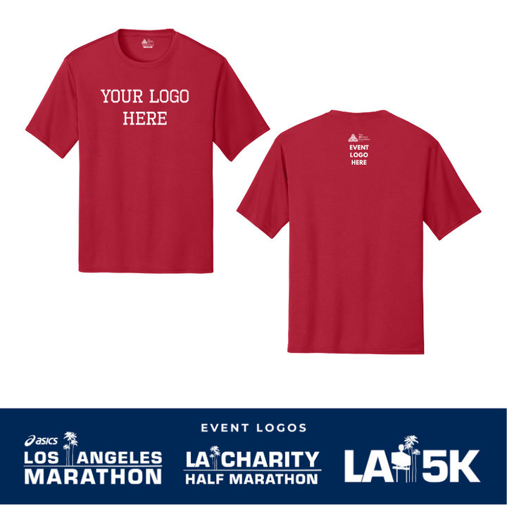 2026 ASICS Los Angeles Marathon Nonprofits - Adult Unisex Performance Tee