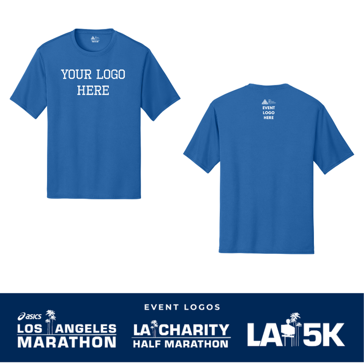 2026 ASICS Los Angeles Marathon Nonprofits - Adult Unisex Performance Tee