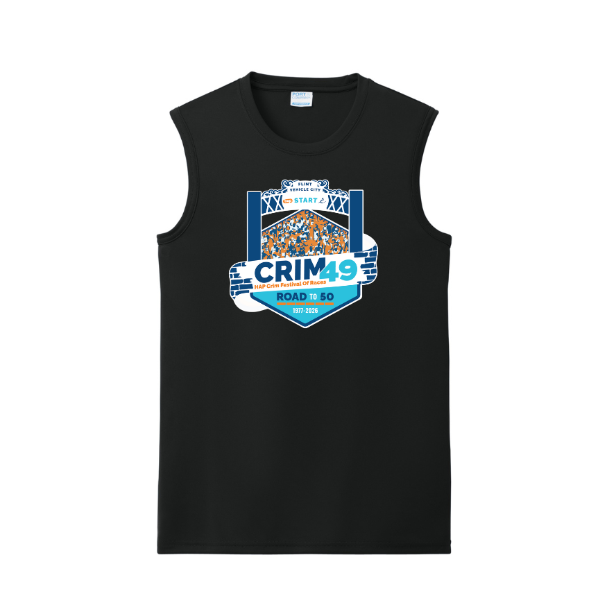 Crim 49 - Camiseta de tirantes "Run In" para hombre