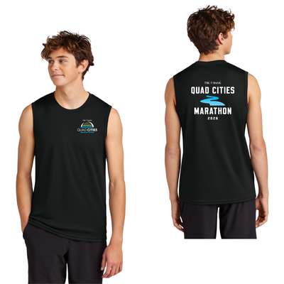 Quad Cities Marathon - "Run In" Men's Tank (PC380SL)