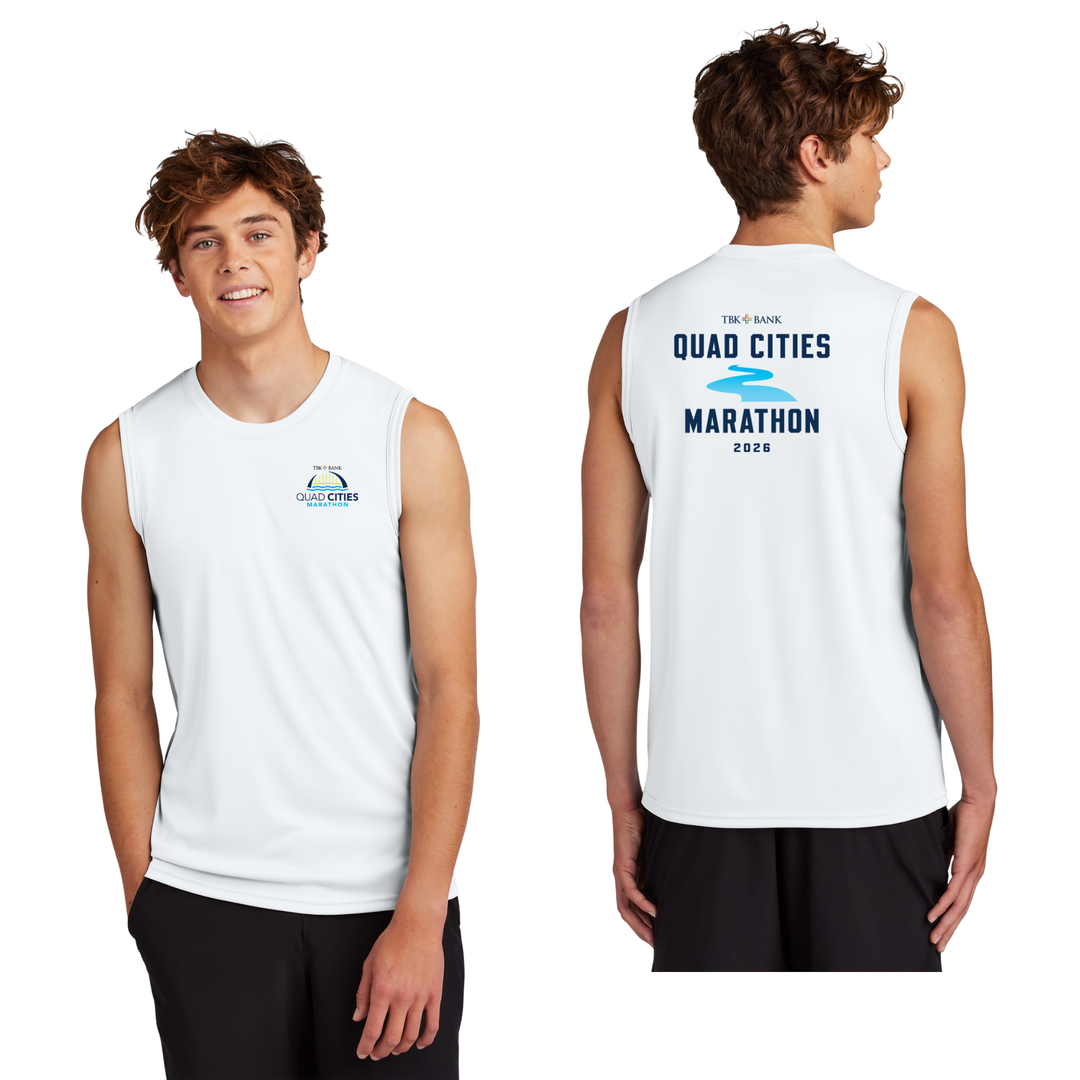 Quad Cities Marathon - "Run In" Men's Tank (PC380SL)