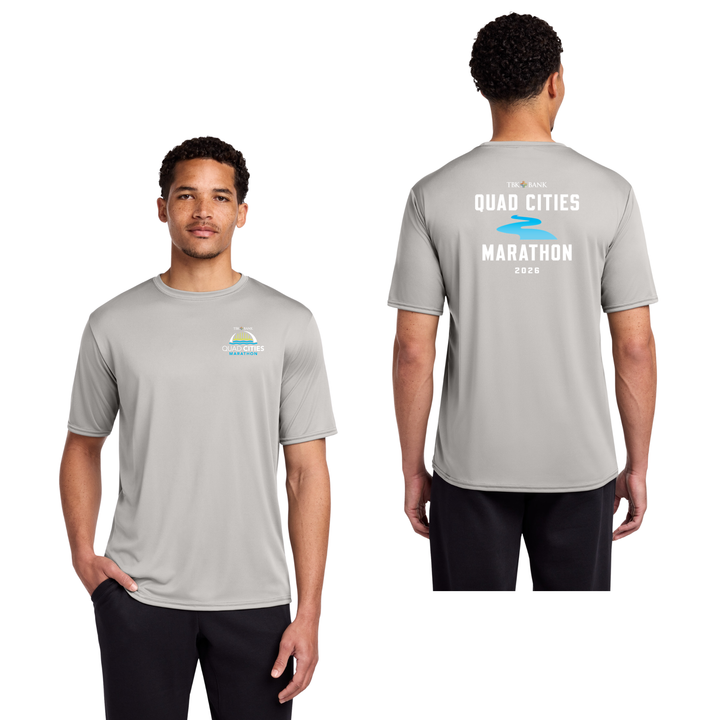 Quad Cities Marathon - "Run In" Adult Unisex Tee (PC380)