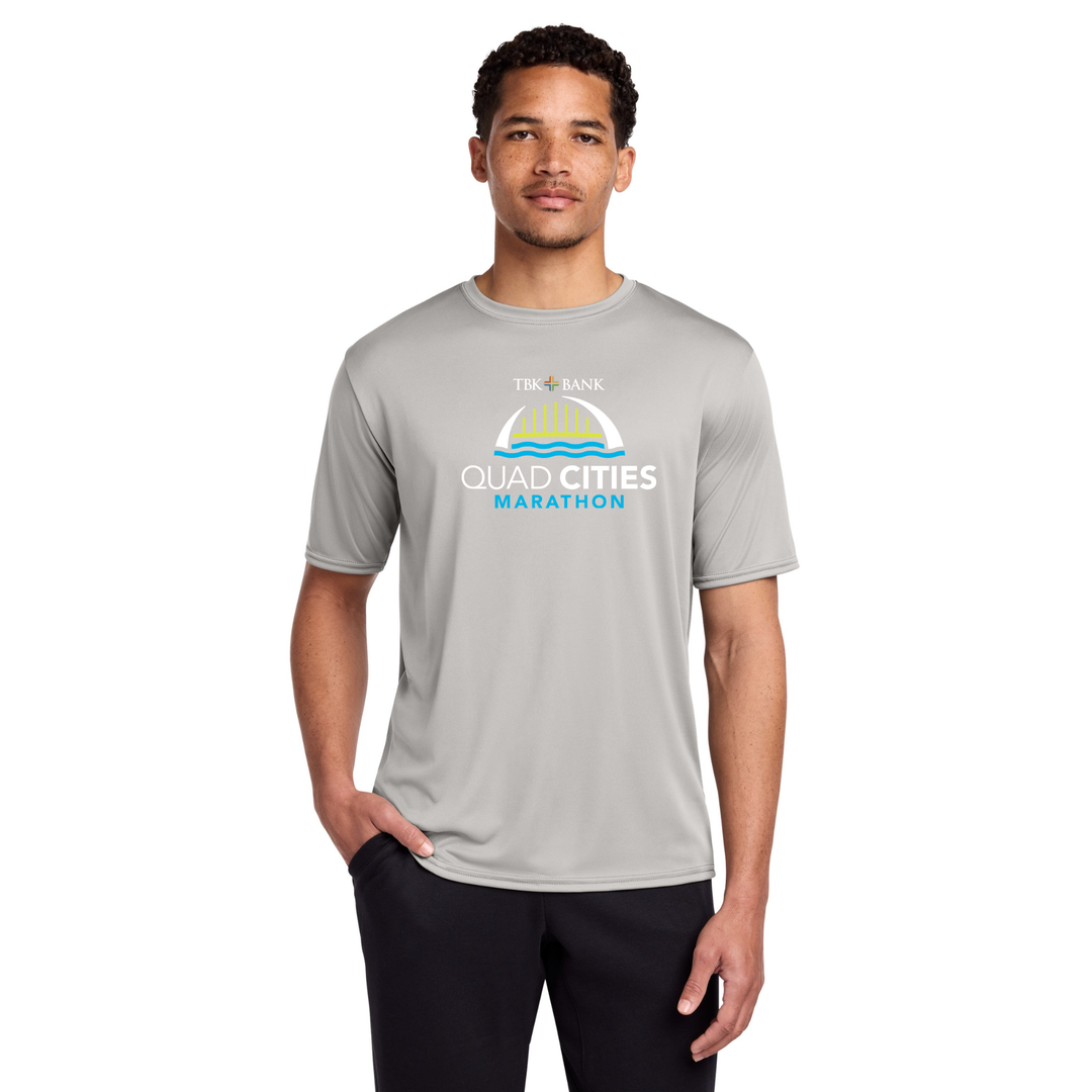 Quad Cities Marathon - "Run In" Adult Unisex Tee (PC380)