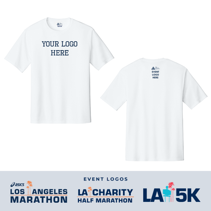 2026 ASICS Los Angeles Marathon Nonprofits - Adult Unisex Performance Tee