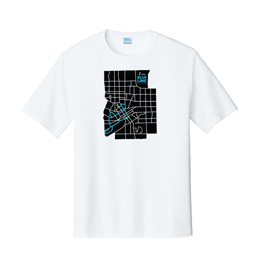 Crim Neighborhood Streets - Men's Performance T-Shirt (PC380)