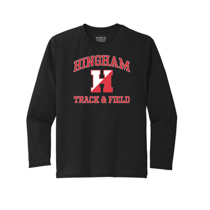 Hingham Youth XC & TF -  YOUTH Long Sleeve Performance Tee (PC380YLS)