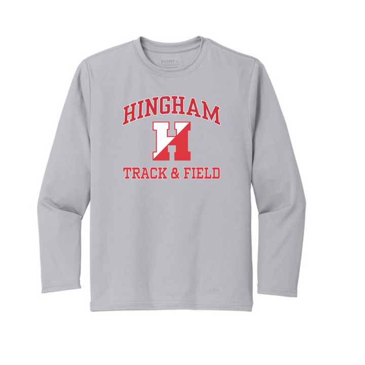 Hingham Youth XC & TF -  YOUTH Long Sleeve Performance Tee (PC380YLS)