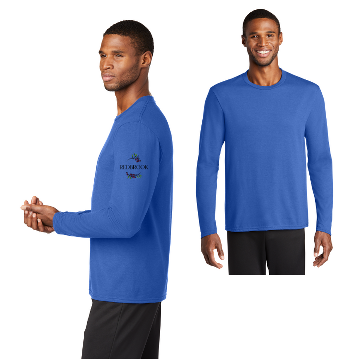 Redbrook Community- Mens Long Sleeve Performance Blend Tee (PC381LS)