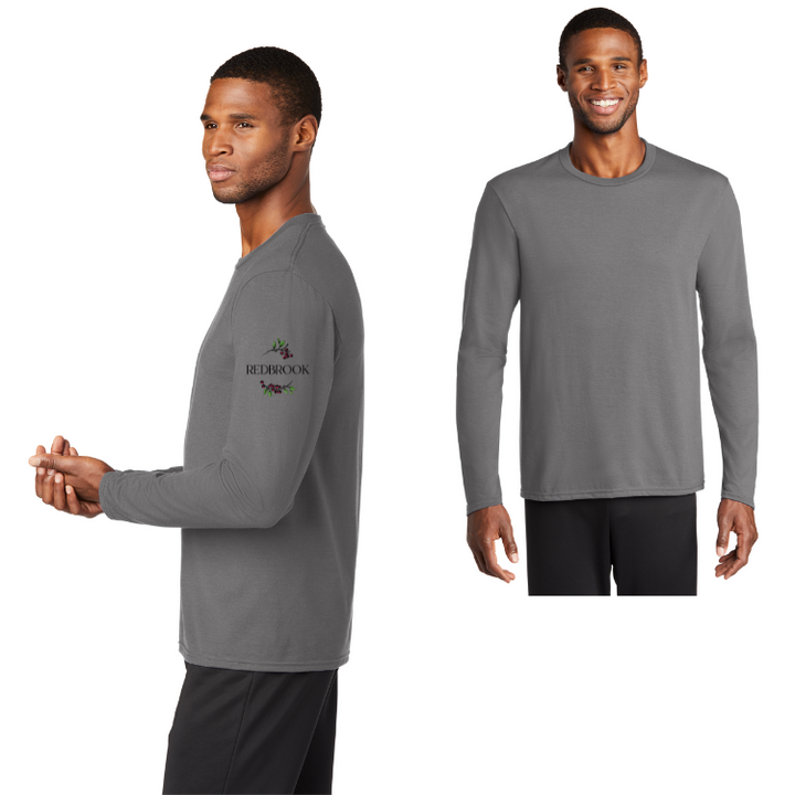 Redbrook Community- Mens Long Sleeve Performance Blend Tee (PC381LS)