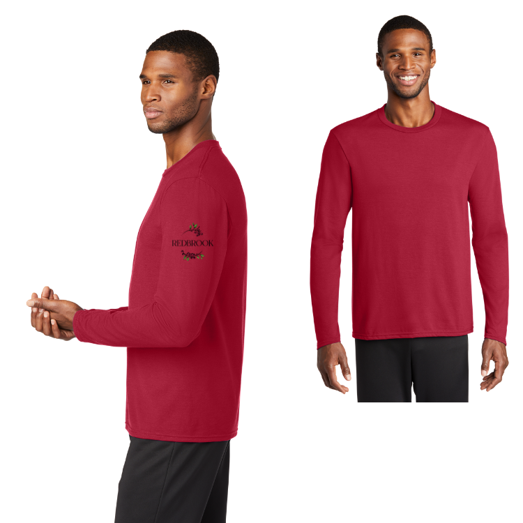 Redbrook Community- Mens Long Sleeve Performance Blend Tee (PC381LS)