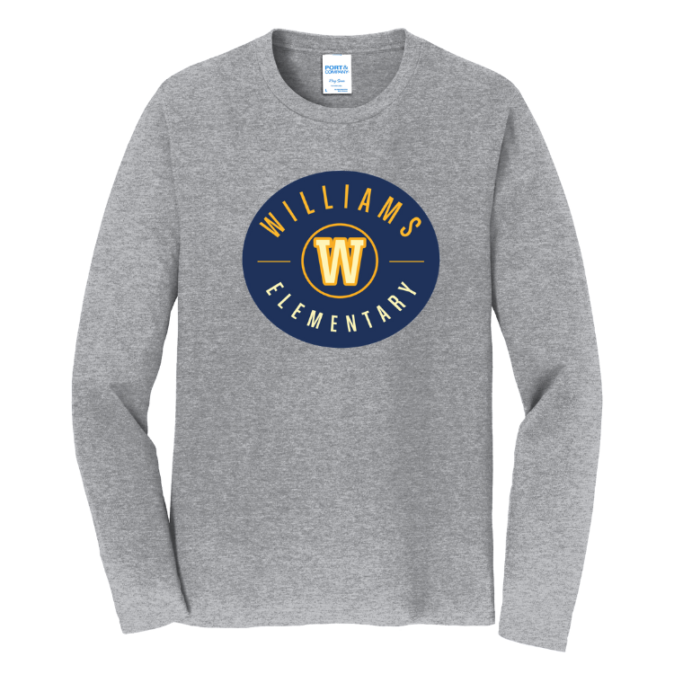 Williams Elementary School - Adult Long Sleeve Tee (PC450LS)