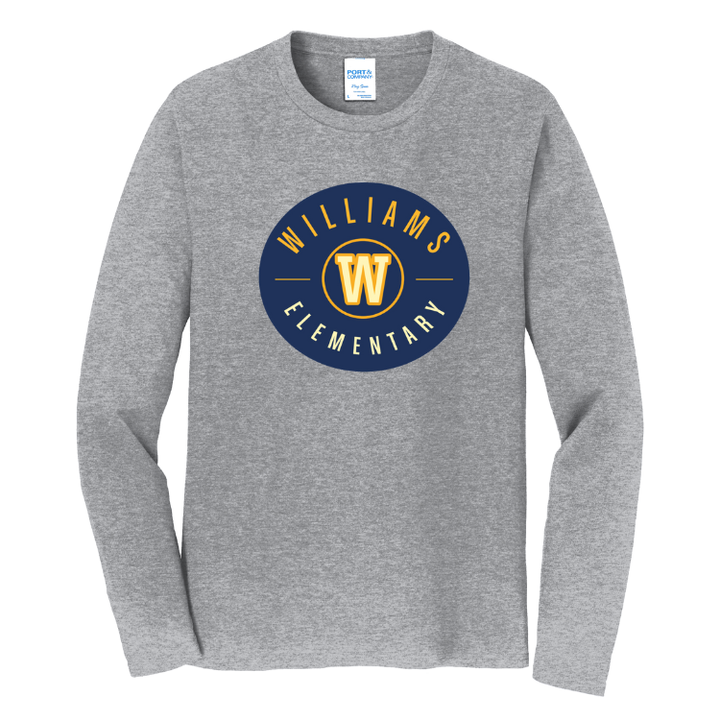 Williams Elementary School - Adult Long Sleeve Tee (PC450LS)