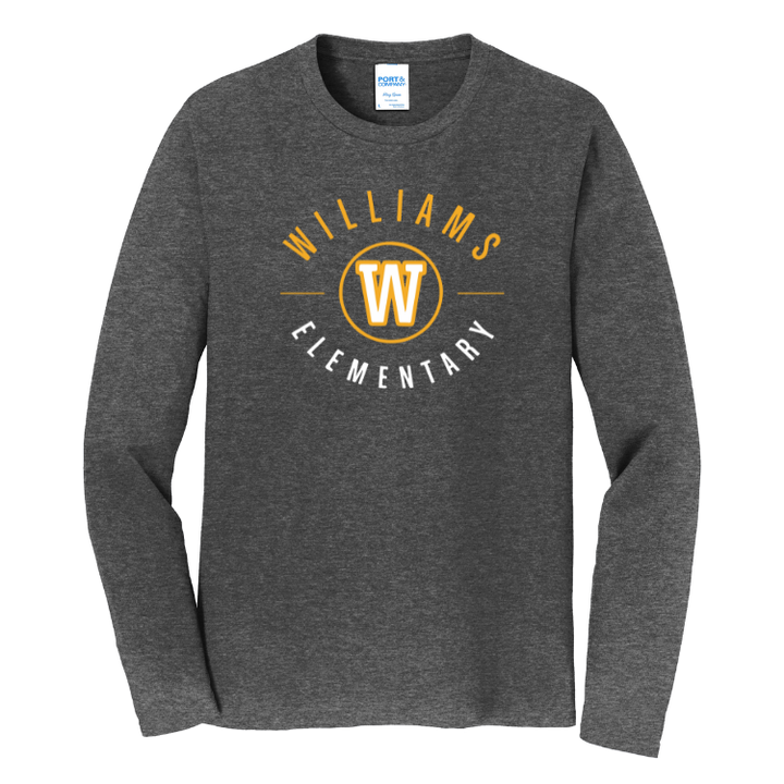 Williams Elementary School - Adult Long Sleeve Tee (PC450LS)