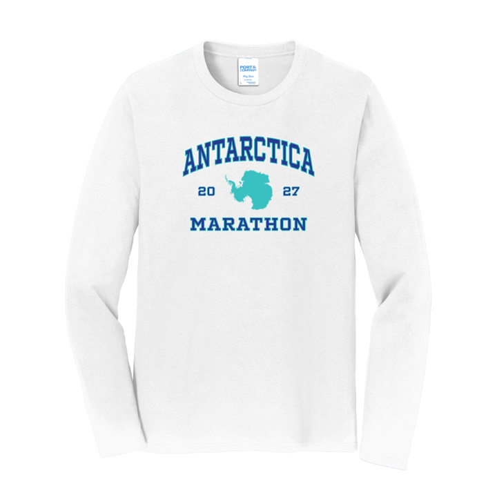 Antarctica Marathon 2027 - Adult Unisex Long Sleeve Tee (PC450LS)