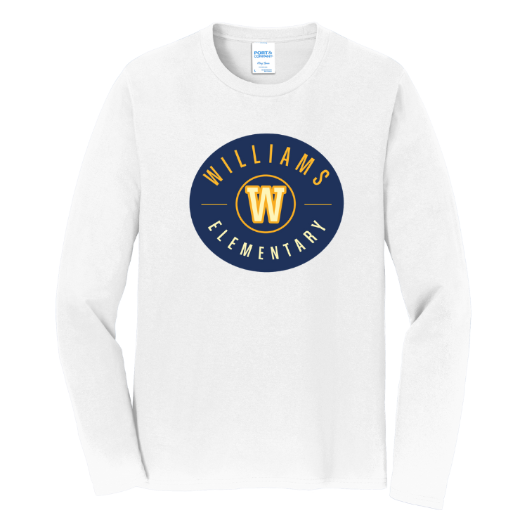 Williams Elementary School - Adult Long Sleeve Tee (PC450LS)