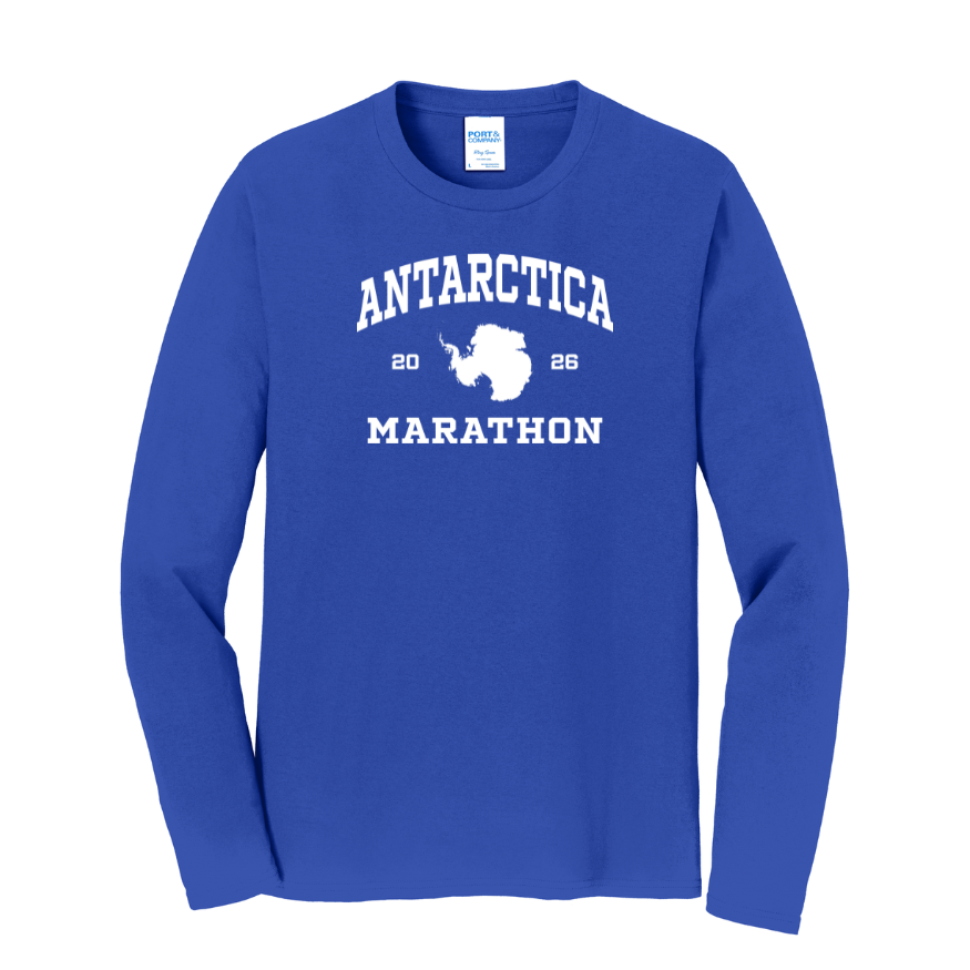 Antarctica Marathon - Adult Unisex Long Sleeve Tee (PC450LS)