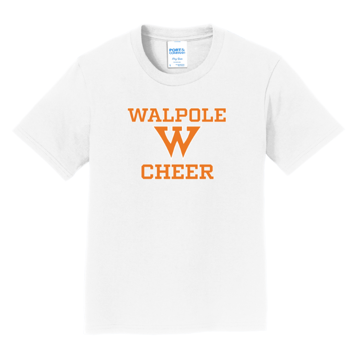 Camiseta unisex favorita de los aficionados juveniles de Walpole Youth Cheer (PC450Y)