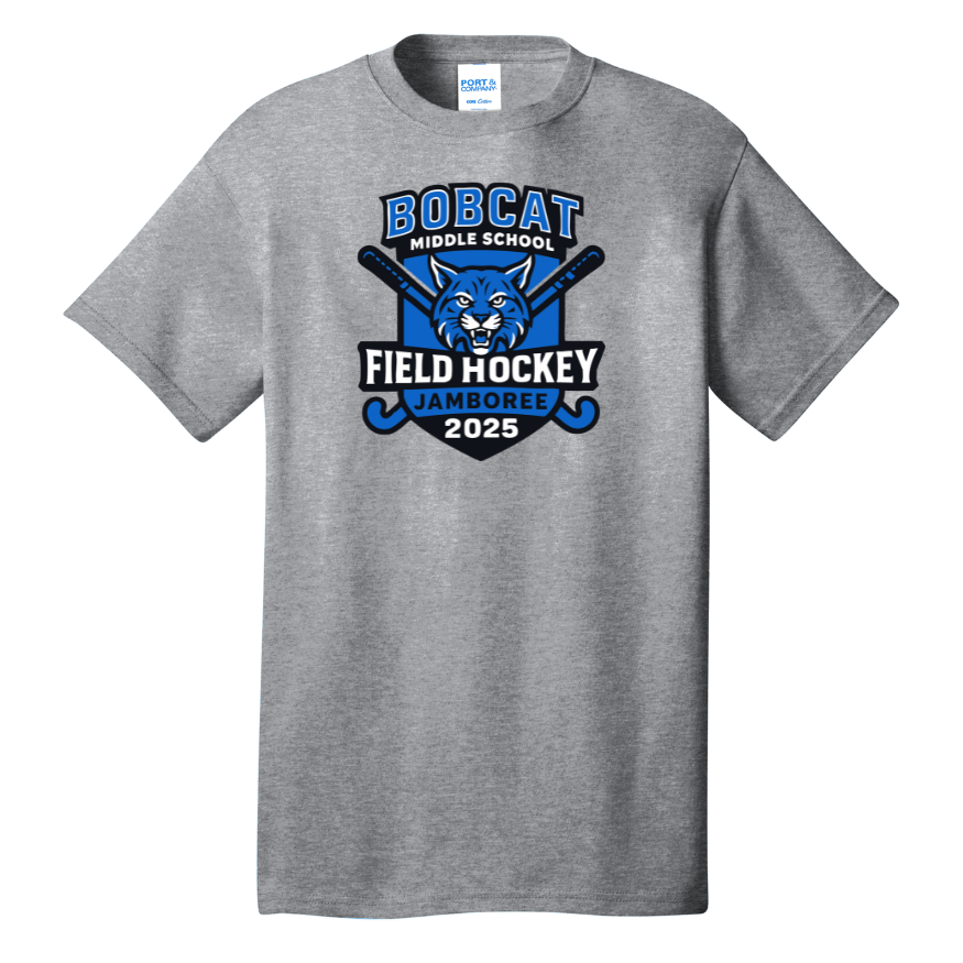 Bobcat Field Hockey - YOUTH Unisex Tee (PC450Y)