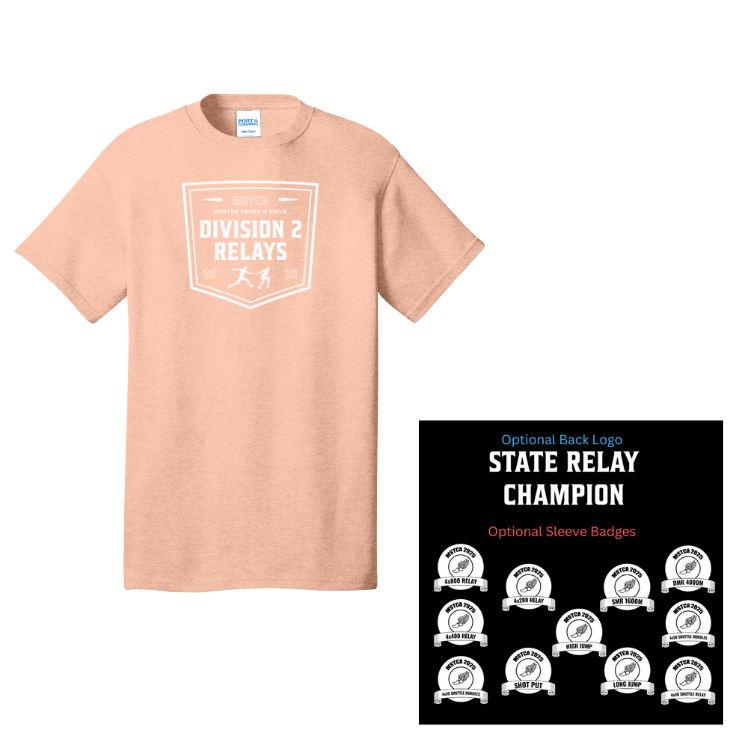 MSTCA State Relays - Core Cotton Tee  (PC54)