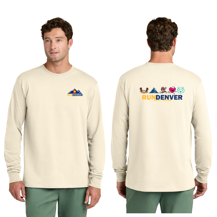 Run Denver Series - Adult Long Sleeve Core Cotton Tee (PC54LS)