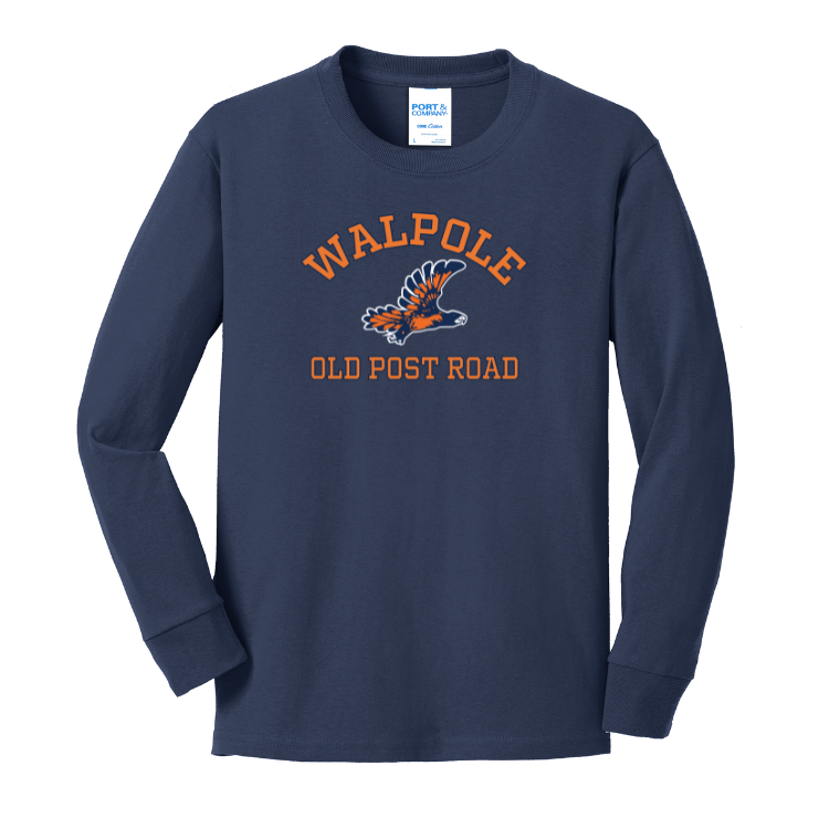 Old Post Road - YOUTH Cotton Long Sleeve Tee (PC54YLS)