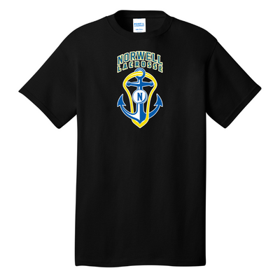 Norwell Girls Youth Lacrosse - Adult Core Cotton Tee (PC54)