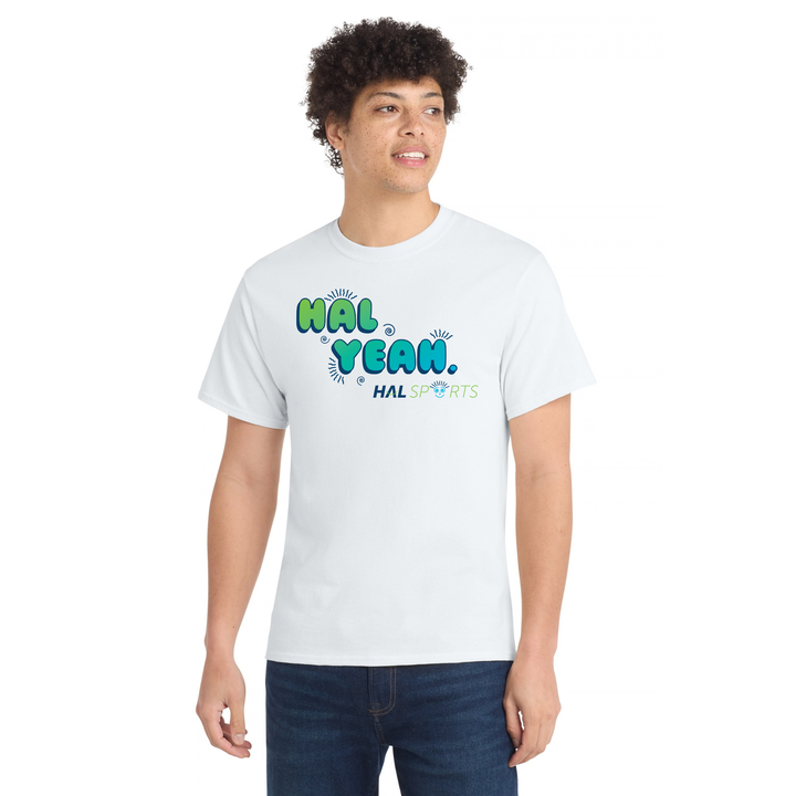 HAL Sports- Adult Core Cotton Tee (PC54)