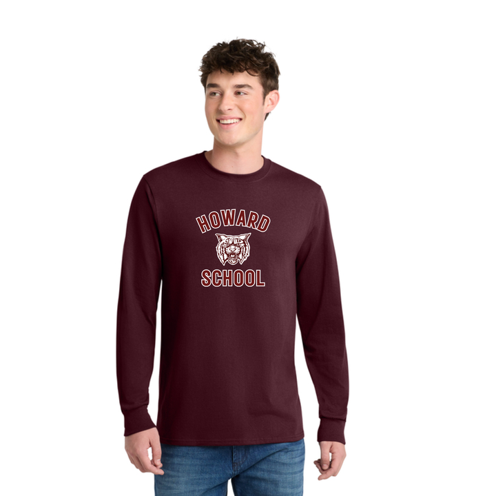 Howard School - West Bridgewater-Long Sleeve Core Blend Tee (PC55LS)