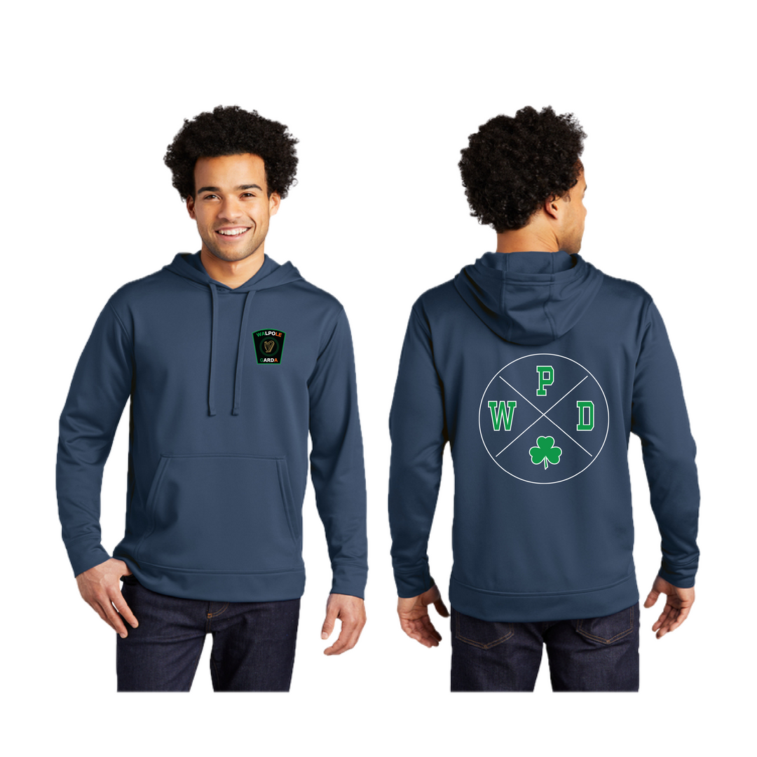 Sudadera con capucha de polar con motivo de San Patricio de WPD (PC590H)