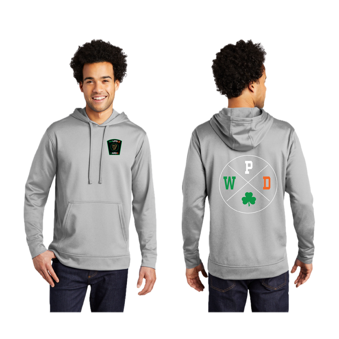 Sudadera con capucha de polar con motivo de San Patricio de WPD (PC590H)