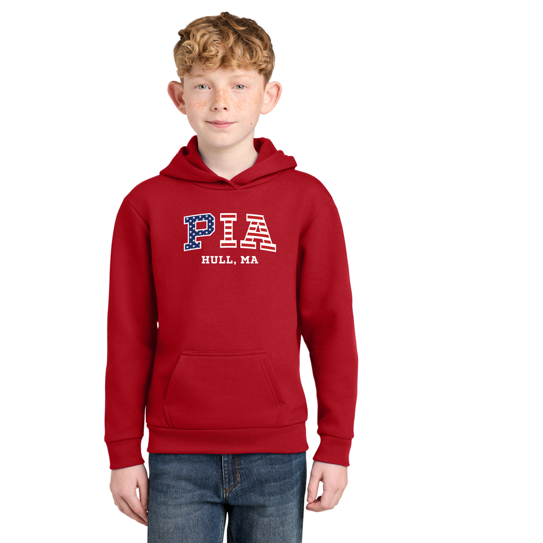 Pemberton Improvement Association - Port & Co Youth Easy Fleece Pullover Hooded Sweatshirt - PC68YH