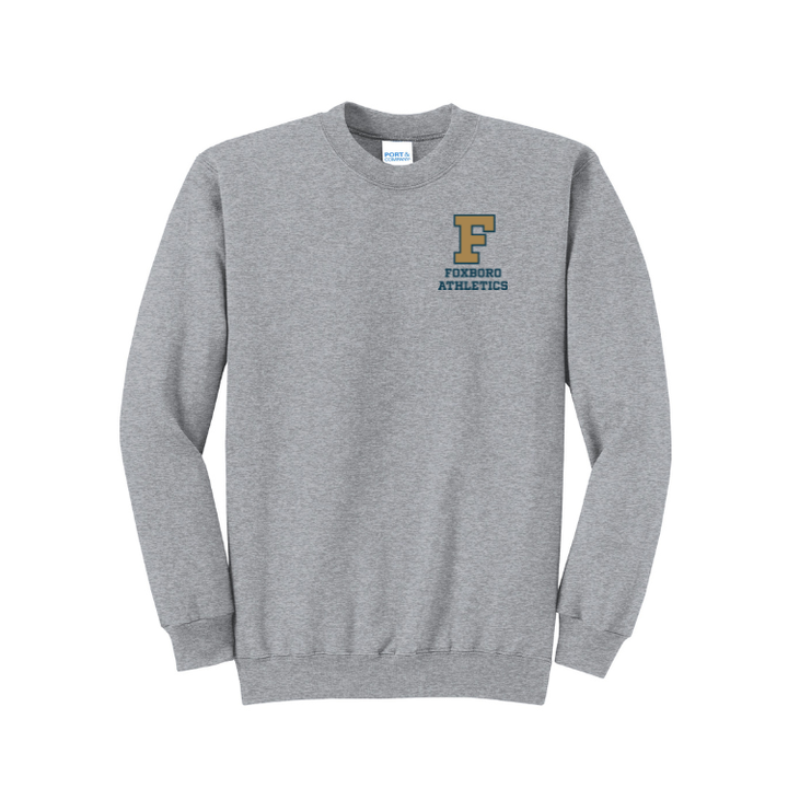 Foxboro High School - Unisex Core Fleece Crewneck Sweatshirt (PC78)