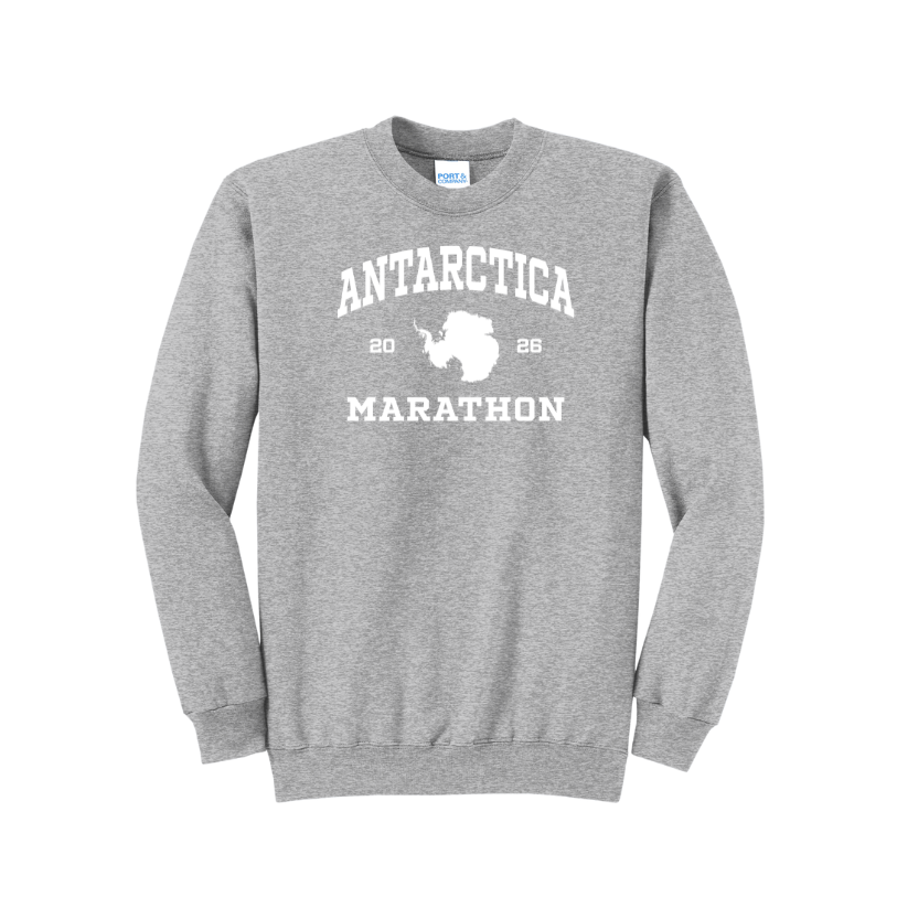 Antarctica Marathon - Unisex Core Fleece Crewneck Sweatshirt (PC78)