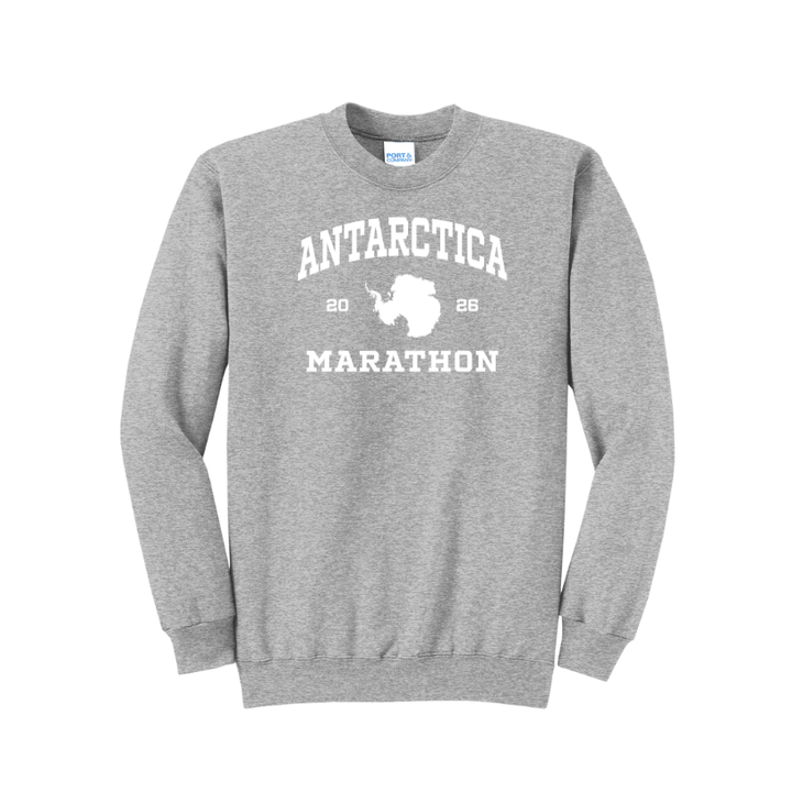 Antarctica Marathon - Unisex Core Fleece Crewneck Sweatshirt (PC78)