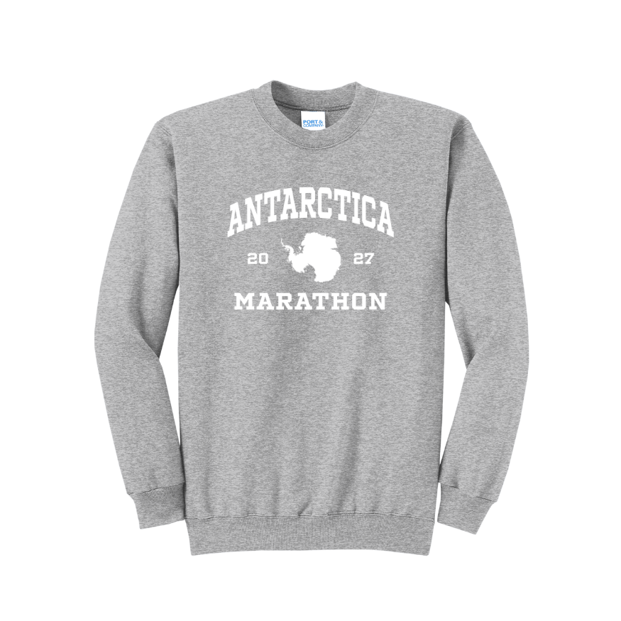 Antarctica Marathon 2027 - Unisex Core Fleece Crewneck Sweatshirt (PC78)
