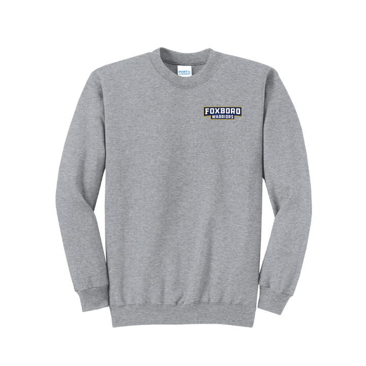 Foxboro High School - Unisex Core Fleece Crewneck Sweatshirt (PC78)