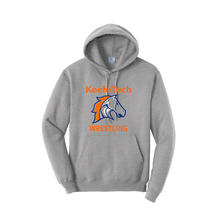 KT Wrestling - ADULT Fleece Pullover Hooded Sweatshirt (PC78H)